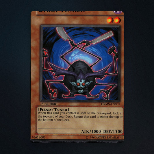 Dark Tinker Yu-Gi-Oh TCG Dark Tinker 1st Edition 76614003 Moderately Played front