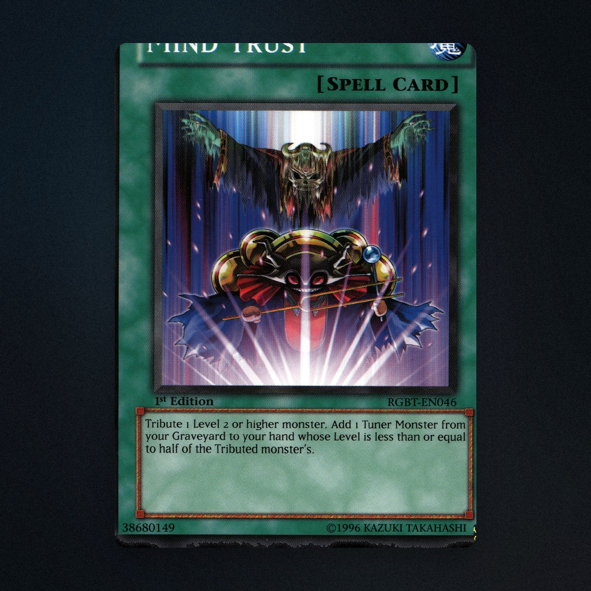 Mind Trust Yu-Gi-Oh TCG Mind Trust 1st Edition 38680149 Moderately Played front