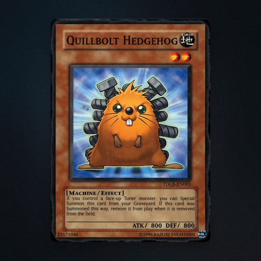 Quillbolt Hedgehog Yu-Gi-Oh TCG QUILLBOLT HEDGEHOG 23571046 Near Mint front