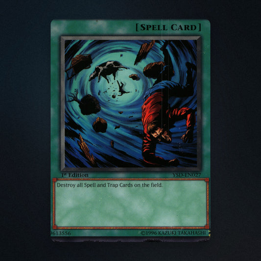 Heavy Storm Yu-Gi-Oh TCG Heavy Storm 1st Edition 19613556 Lightly Played front