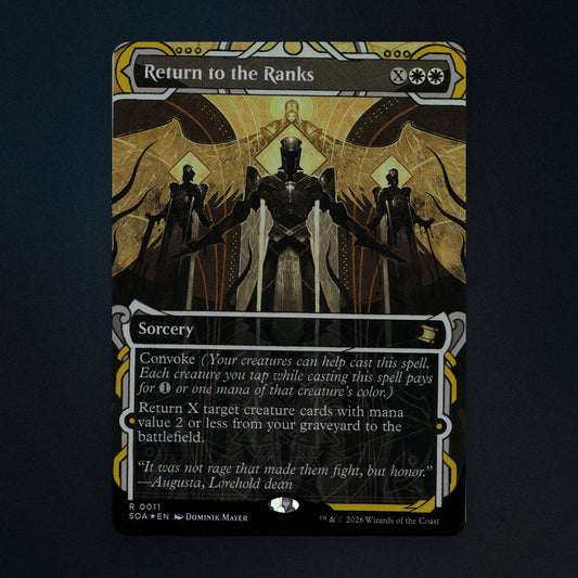 Return to the Ranks Magic The Gathering MTG 11 Near Mint front