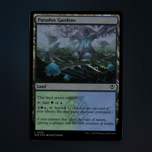 Paradox Gardens Magic The Gathering MTG 258 Secrets of Strixhaven Near Mint front