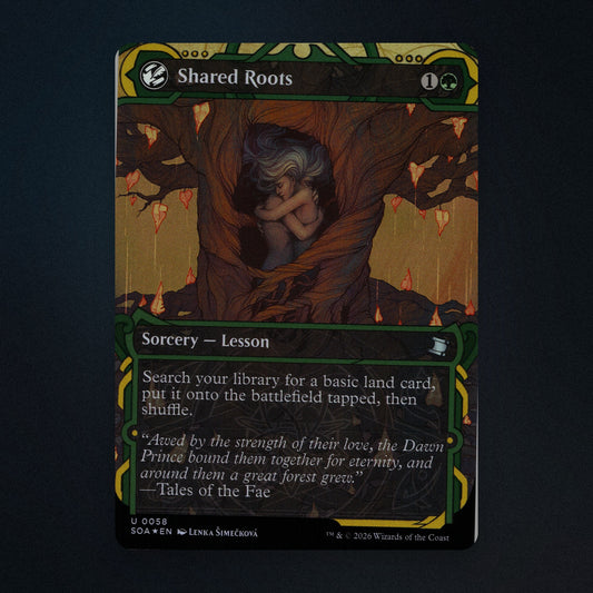 Shared Roots Magic The Gathering MTG 58 Near Mint front