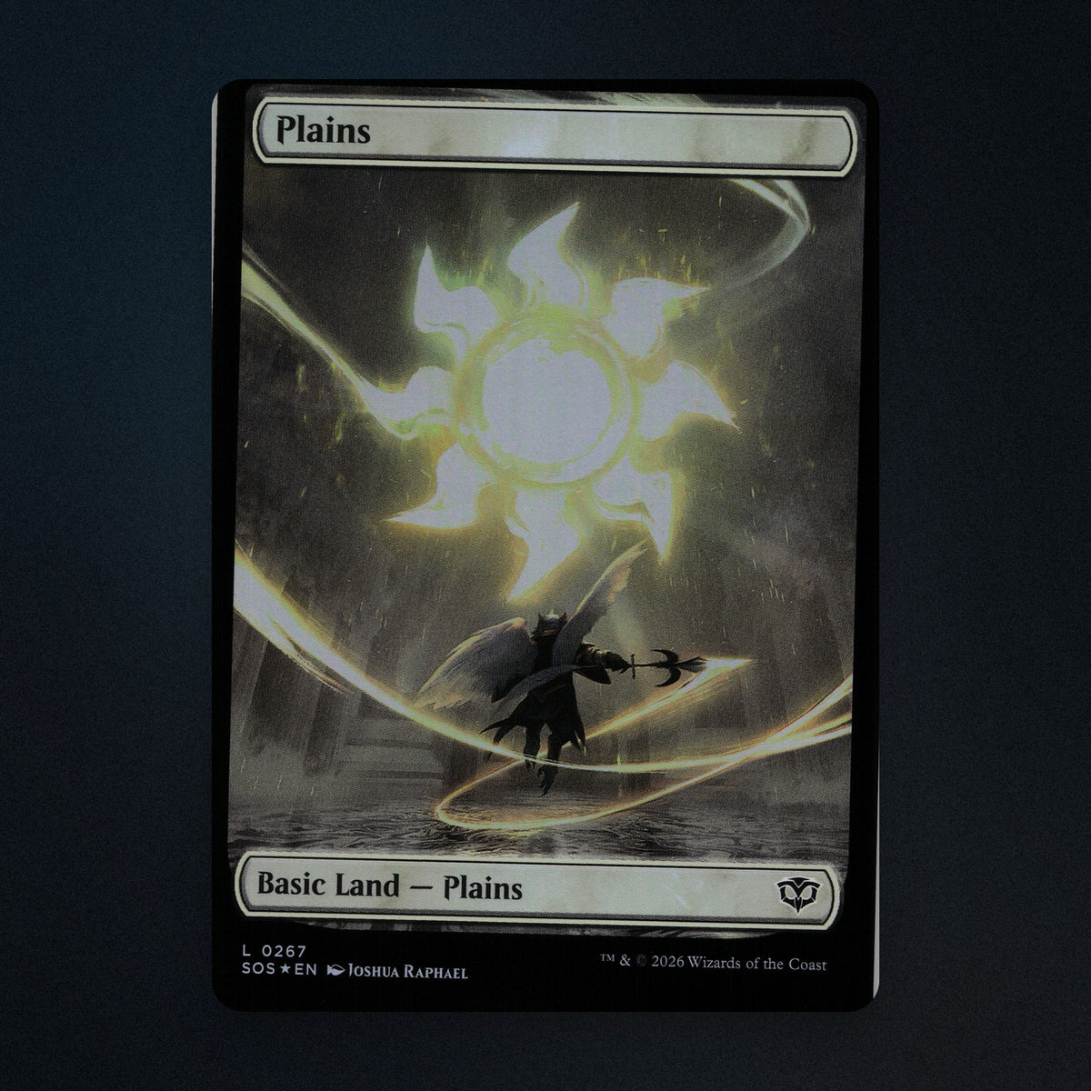 Plains Magic The Gathering MTG 267 Secrets of Strixhaven (SOS) Near Mint front