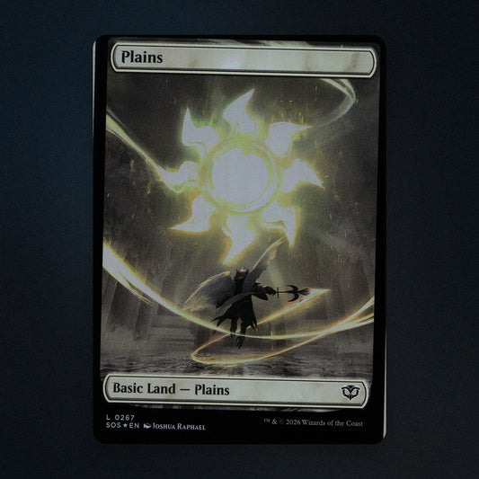 Plains Magic The Gathering MTG 267 Secrets of Strixhaven (SOS) Near Mint front