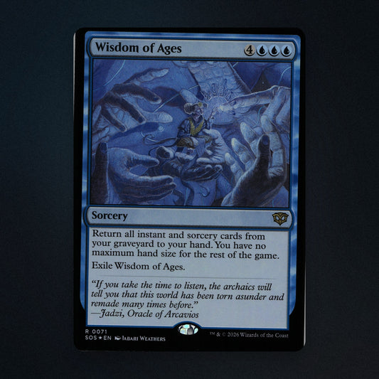 Wisdom of Ages Magic The Gathering MTG 71 Secrets of Strixhaven (SOS) Near Mint front
