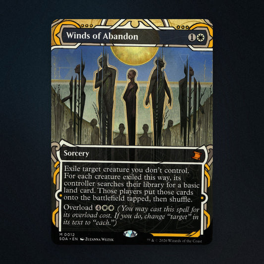 Winds of Abandon Magic The Gathering MTG 12 Near Mint front