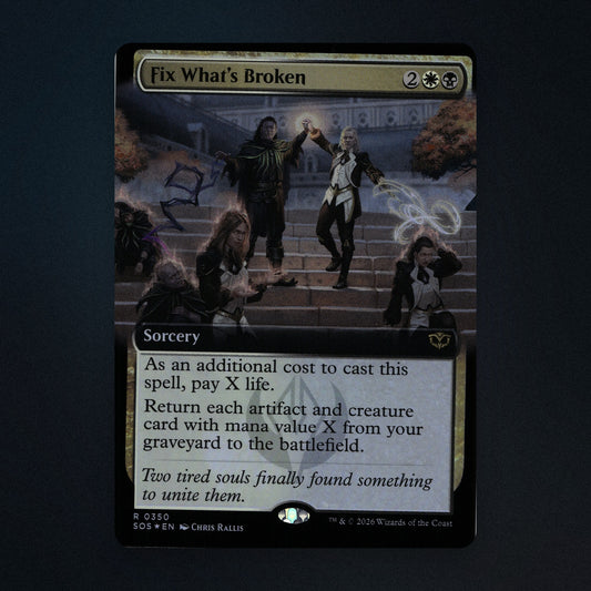 Fix What's Broken Magic The Gathering MTG 350 Near Mint front