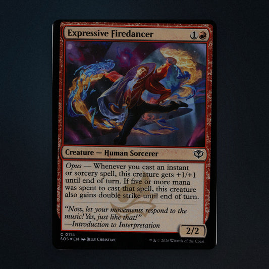 Expressive Firedancer Magic The Gathering MTG 114 Near Mint front