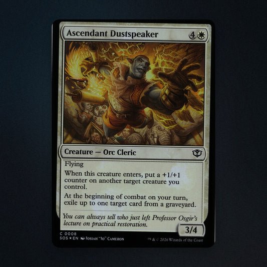 Ascendant Dustspeaker Magic The Gathering MTG 8 Near Mint front