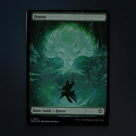 Forest Magic The Gathering MTG 271 Secrets of Strixhaven (SOS) Near Mint front