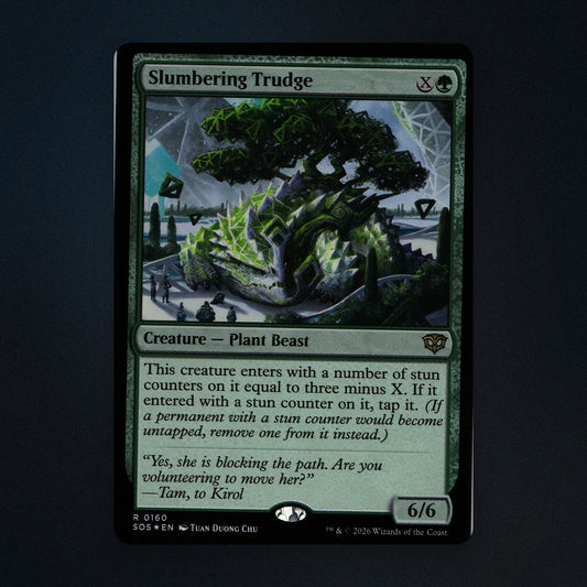 Slumbering Trudge Magic The Gathering MTG 160 Near Mint front