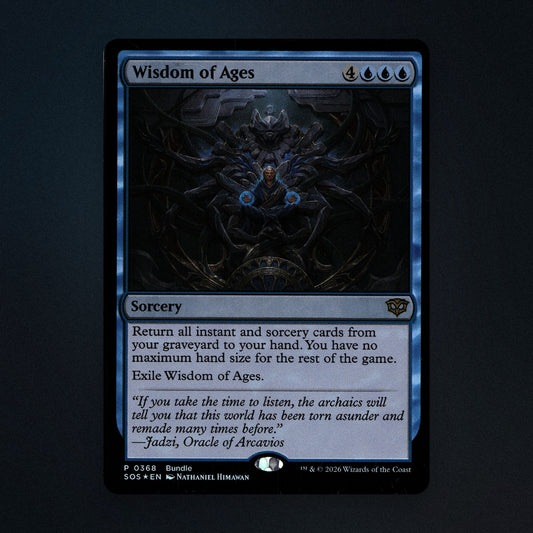 Wisdom of Ages Magic The Gathering MTG 368 Secrets of Strixhaven (SOS) Near Mint front