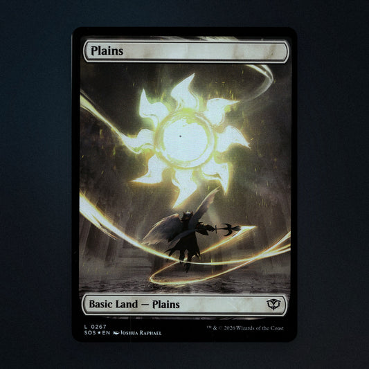 Plains Magic The Gathering MTG 267 Secrets of Strixhaven (SOS) Near Mint front
