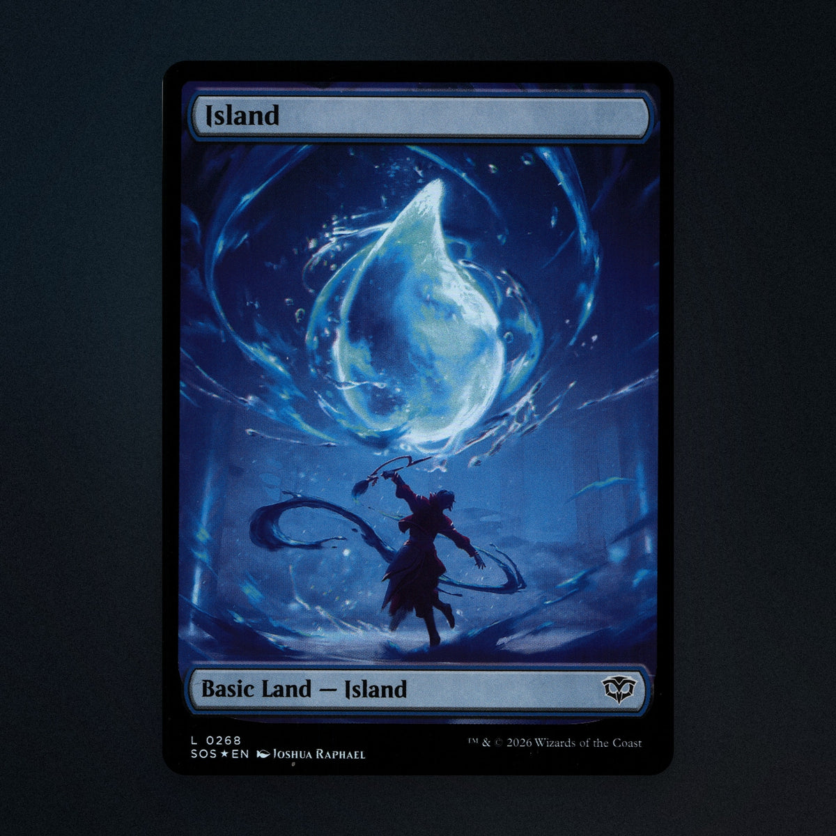 Island Magic The Gathering MTG 268 Secrets of Strixhaven (SOS) Near Mint front