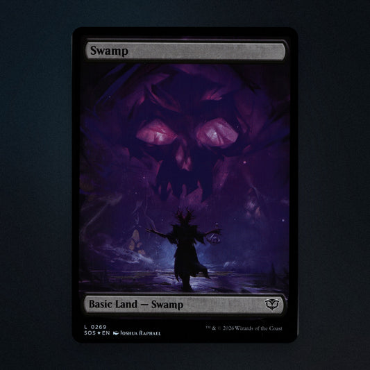 Swamp Magic The Gathering MTG 269 Secrets of Strixhaven (SOS) Near Mint front