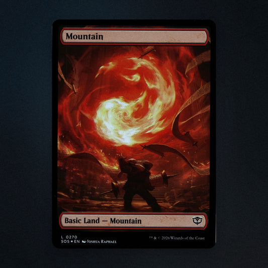 Mountain Magic The Gathering MTG 270 Secrets of Strixhaven (SOS) Near Mint front