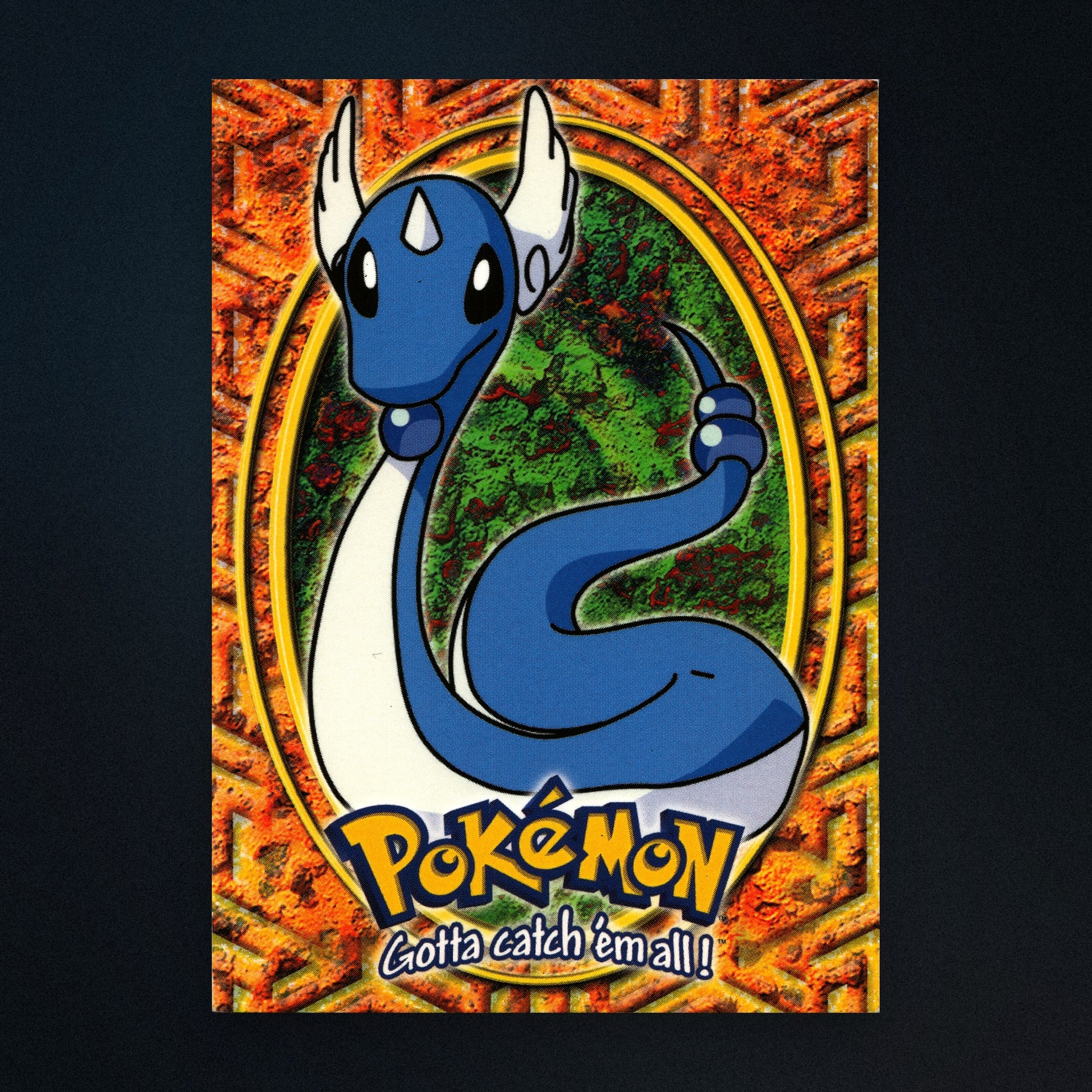 Dragonair #148 - 2000 Topps Pokémon TV Animation Series 3 Silver Foil - Lightly Played front