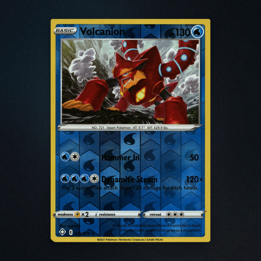 Volcanion - 25/72 - Shining Fates - Reverse Holo - Near Mint front
