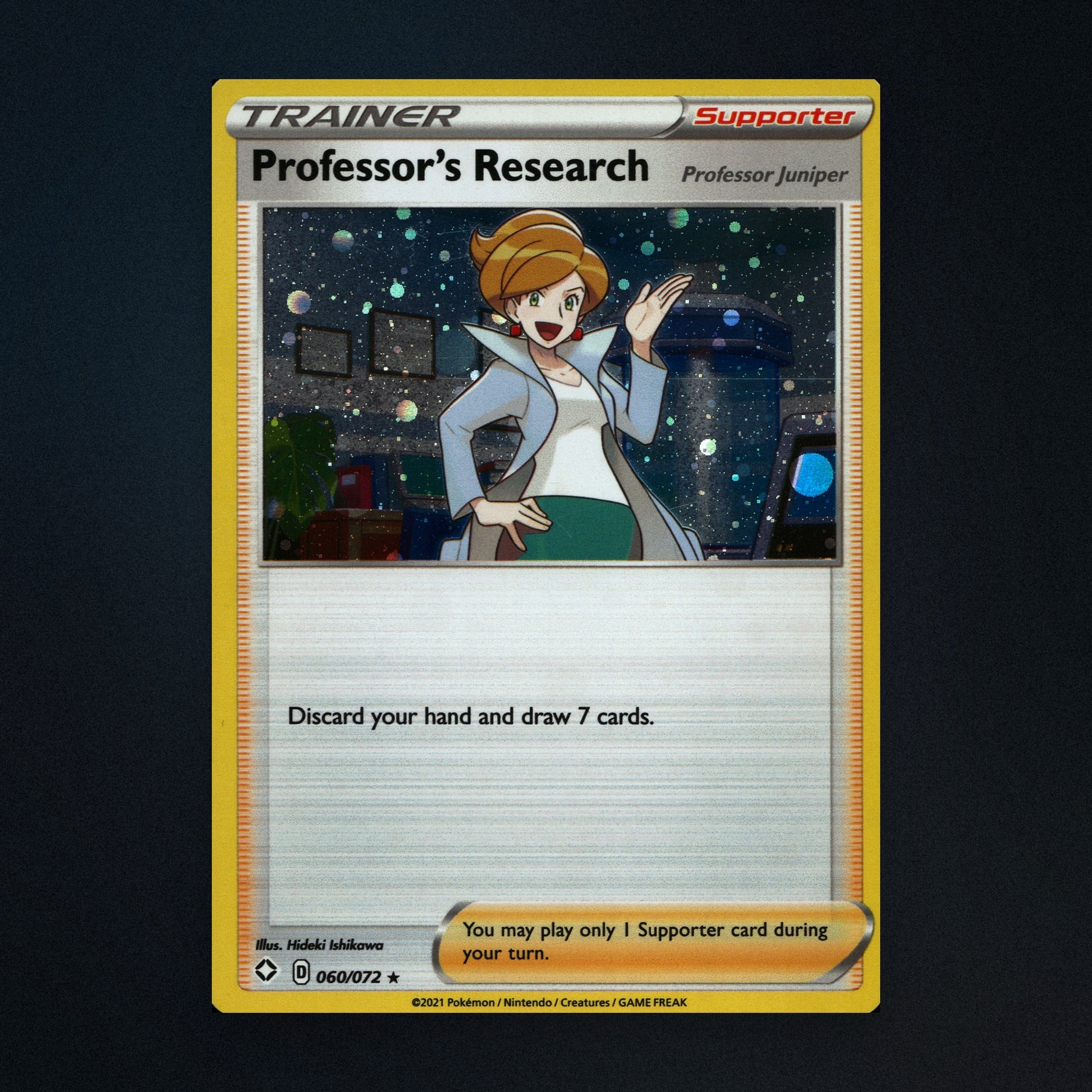 Professor's Research - 60/72 - Shining Fates - Holo - Near Mint front