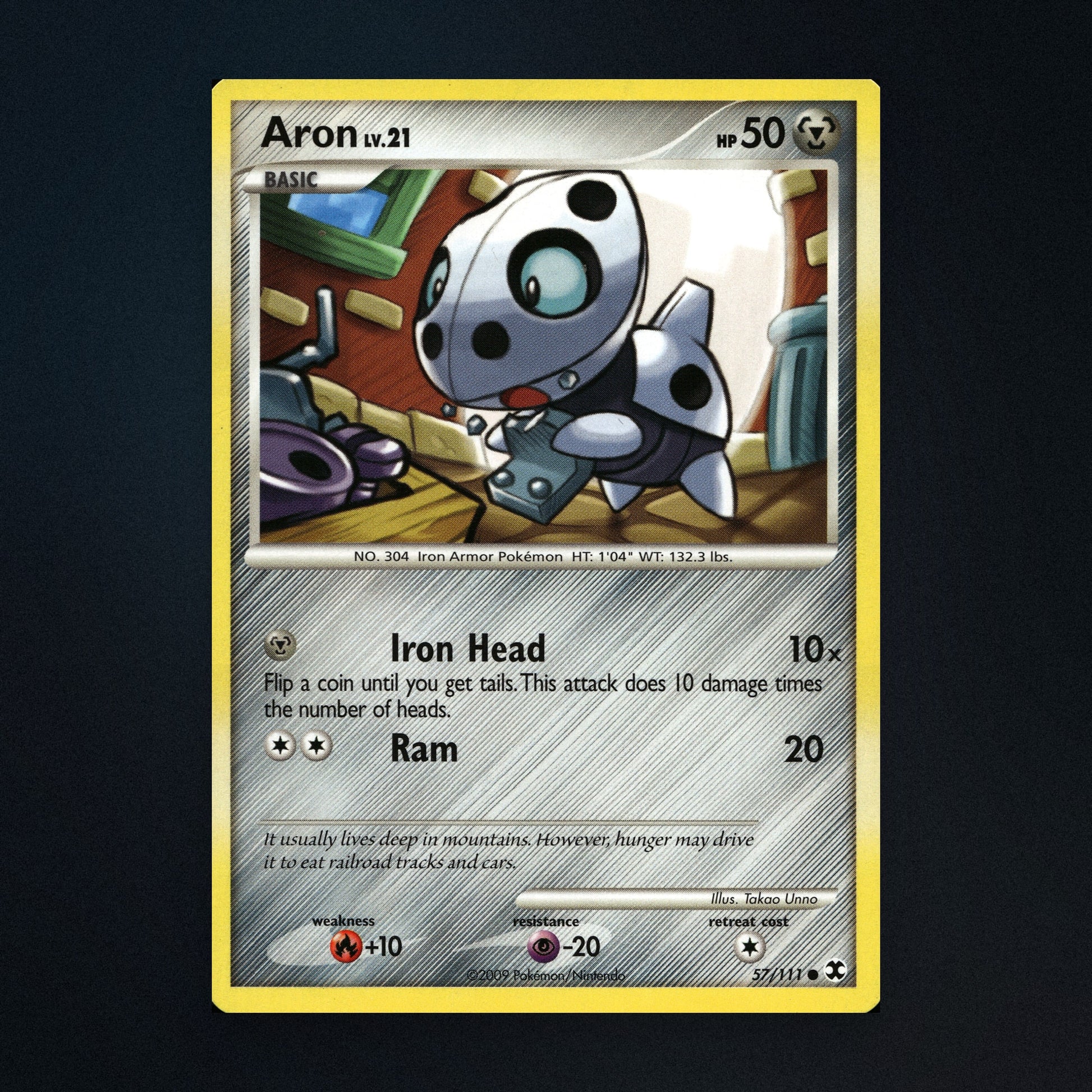 Aron - 57/111 - Rising Rivals - Near Mint front