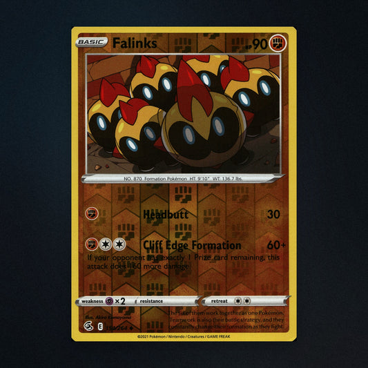 Falinks - 154/264 - Fusion Strike - Reverse Holo - Lightly Played front
