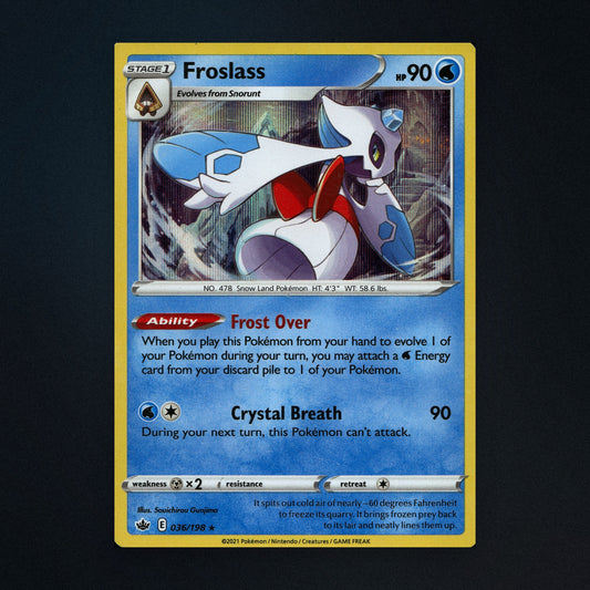 Froslass - 036/198 - Chilling Reign - Holo - Lightly Played front