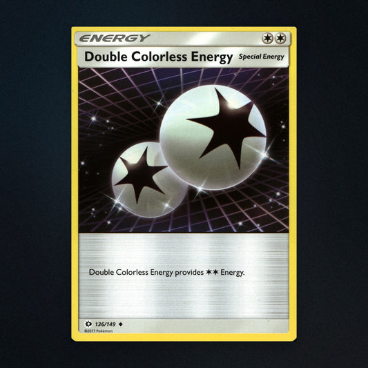 Double Colorless Energy - 136/149 - Sun & Moon - Lightly Played front