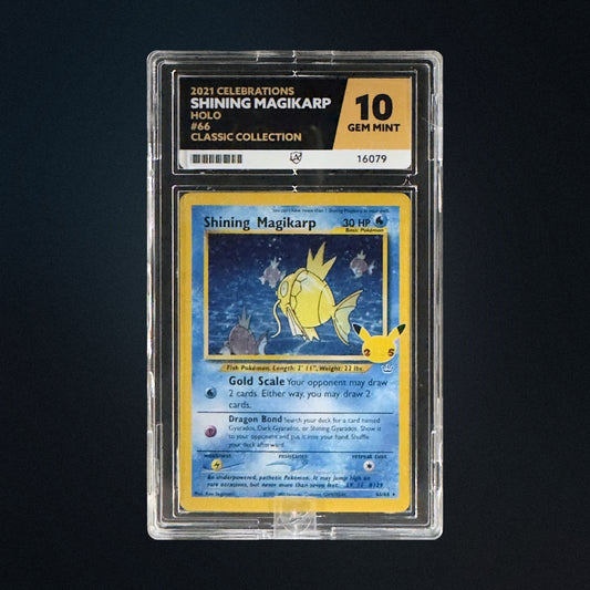 2021 Pokemon Celebrations Shining Magikarp 66/64 Holo ACE 10 front