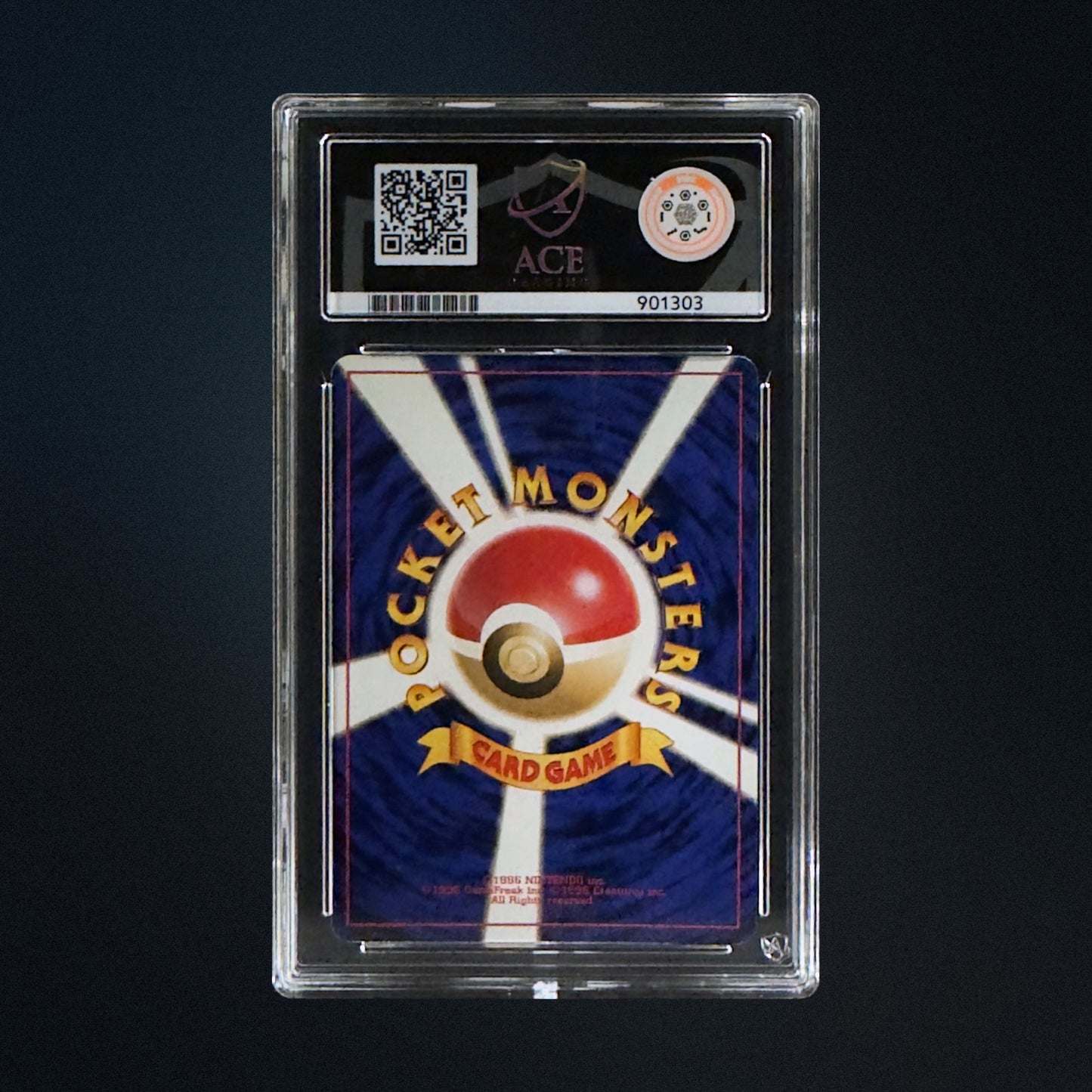 1999 Pokemon Japanese Southern Islands Togepi Reverse Holo ACE 8 back