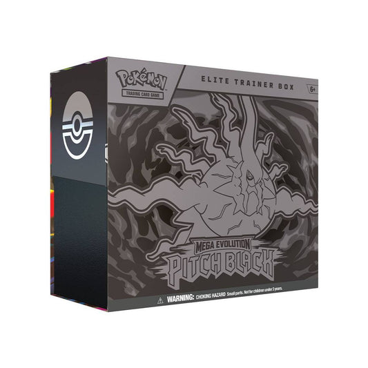 Pokemon TCG Mega Evolution Pitch Black Elite Trainer Box ETB Sealed front