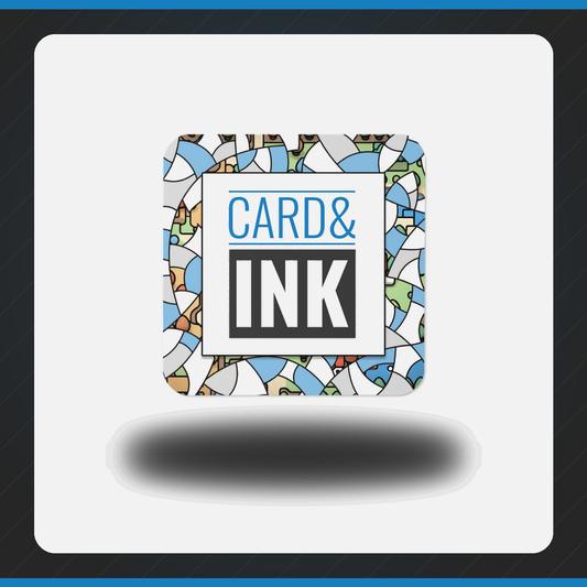 Card & Ink Cork Coaster branded product image