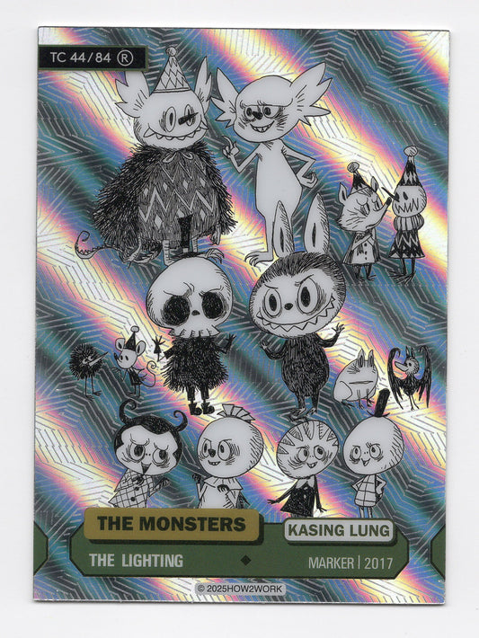 HOW2WORK The Monsters The Lighting TC 44/84 R Kasing Lung Marker 2017 Collectible Trading Card - CIL-000490
