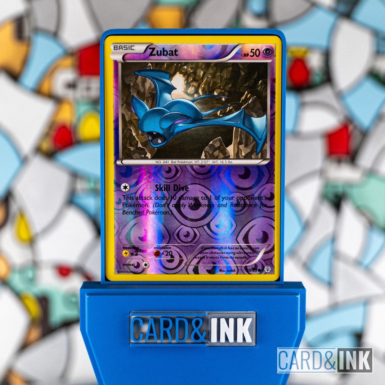 Zubat Reverse Holo 30/83 XY Generations Pokemon Card MP - CIL-000276