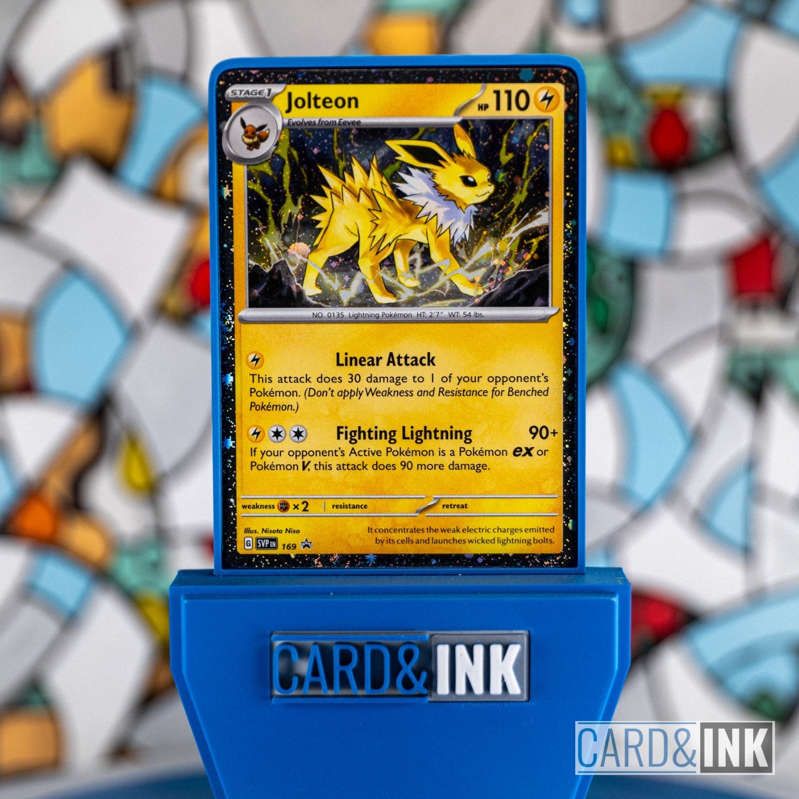 Jolteon Black Star Promo [169] (Scarlet & Violet) cardandink - CIL-000054