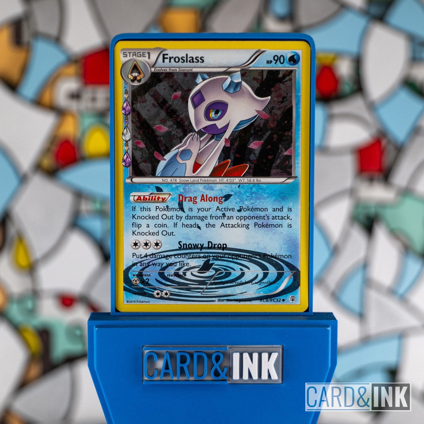 Froslass Holo RC8 XY Generations Pokemon Card LP - CIL-000359