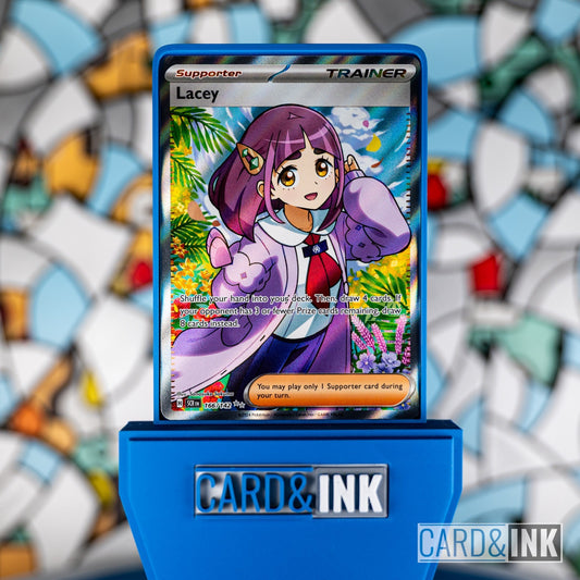 Lacey Full Art Trainer Holo 166/142 Stellar Crown Pokemon Card NM - CIL-000386