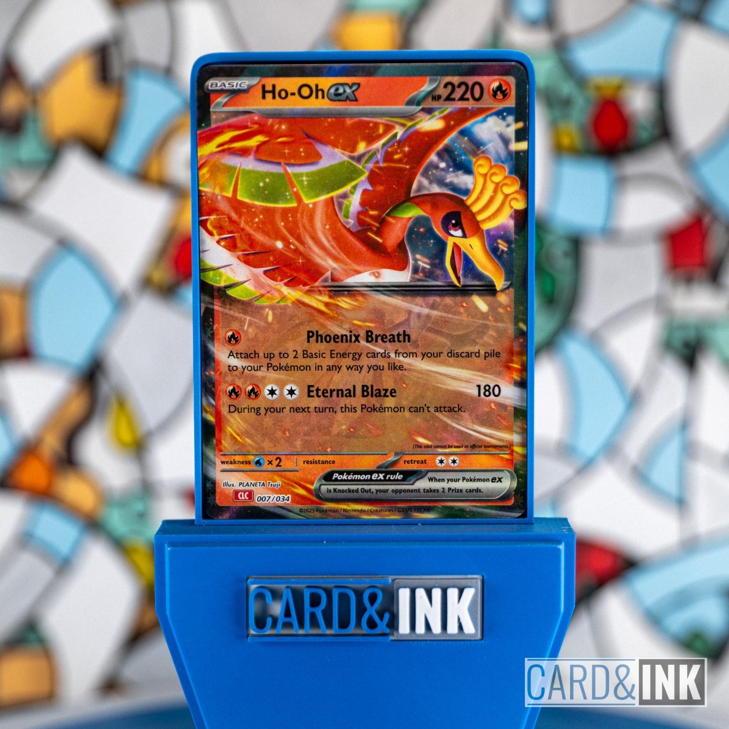 Ho-Oh EX 007/034 TCGC Charizard Deck Pokemon Card NM - CIL-000164
