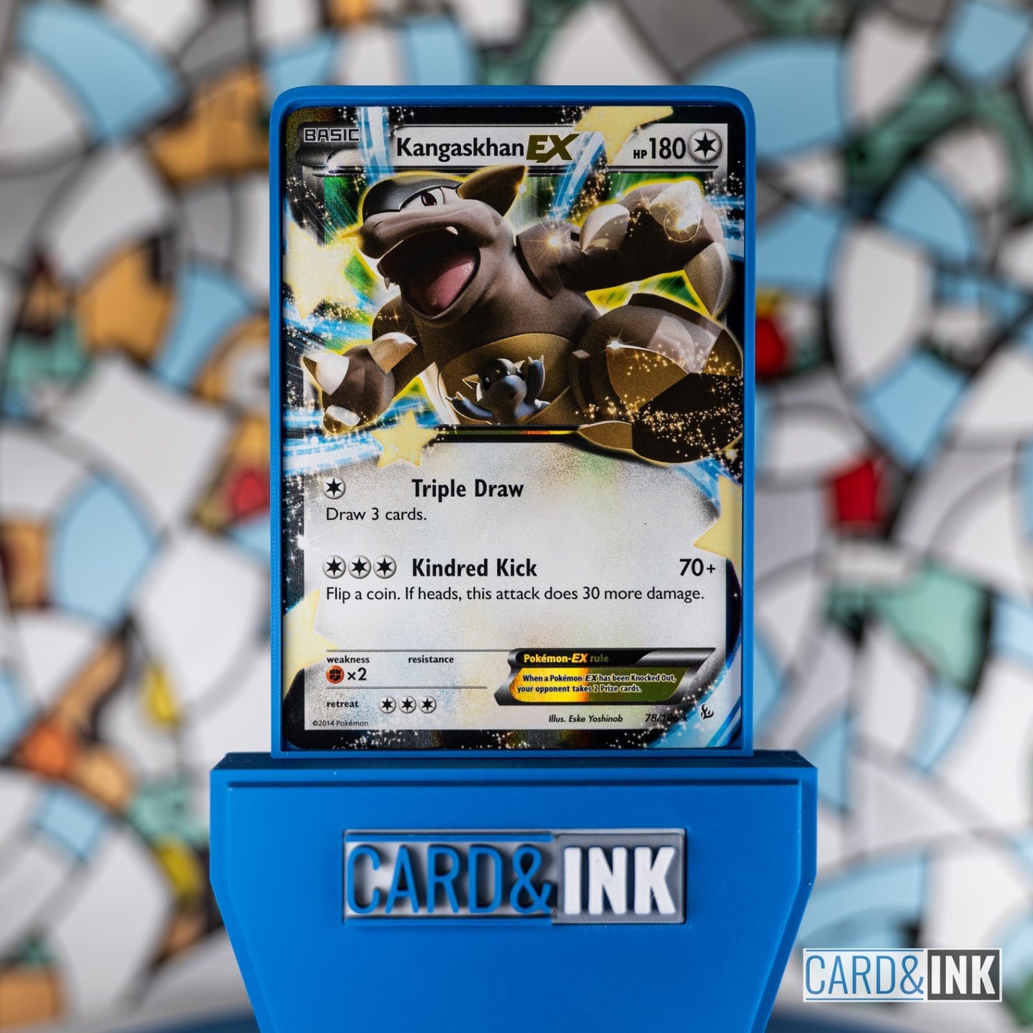 Kangaskhan EX 78/106 XY Flashfire Pokemon Card NM - CIL-000375