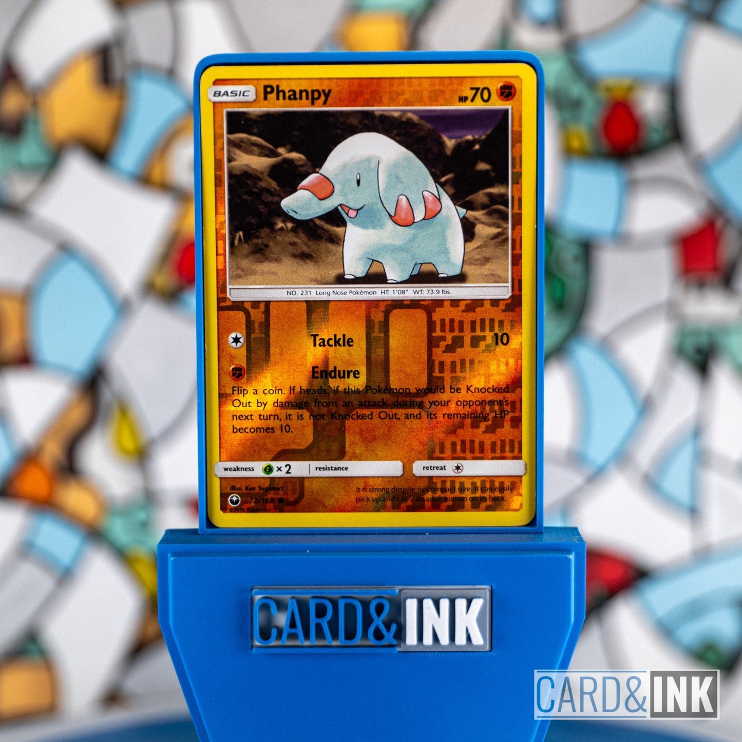 Phanpy Reverse Holo 72/168 Celestial Storm Pokemon Card MP - CIL-000045