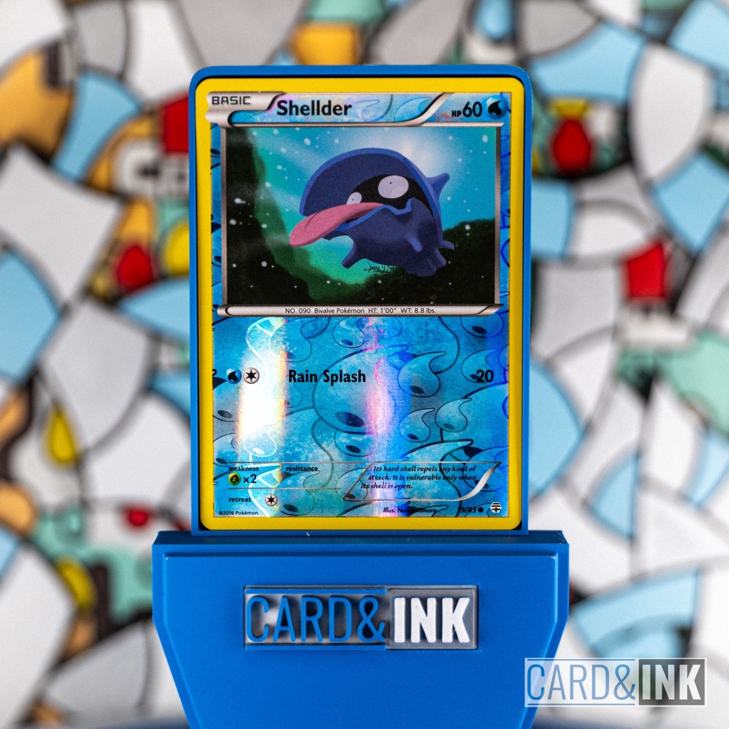 Shellder Reverse Holo 19/83 Generations Pokemon Card LP - CIL-000142