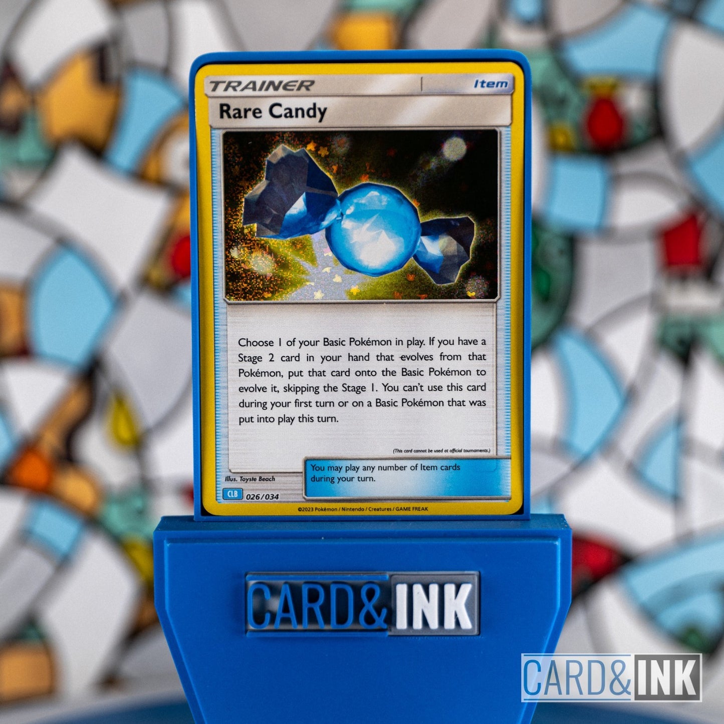 Rare Candy Holo Item [026/034] (TCGC Blastoise Deck) cardandink - CIL-000083