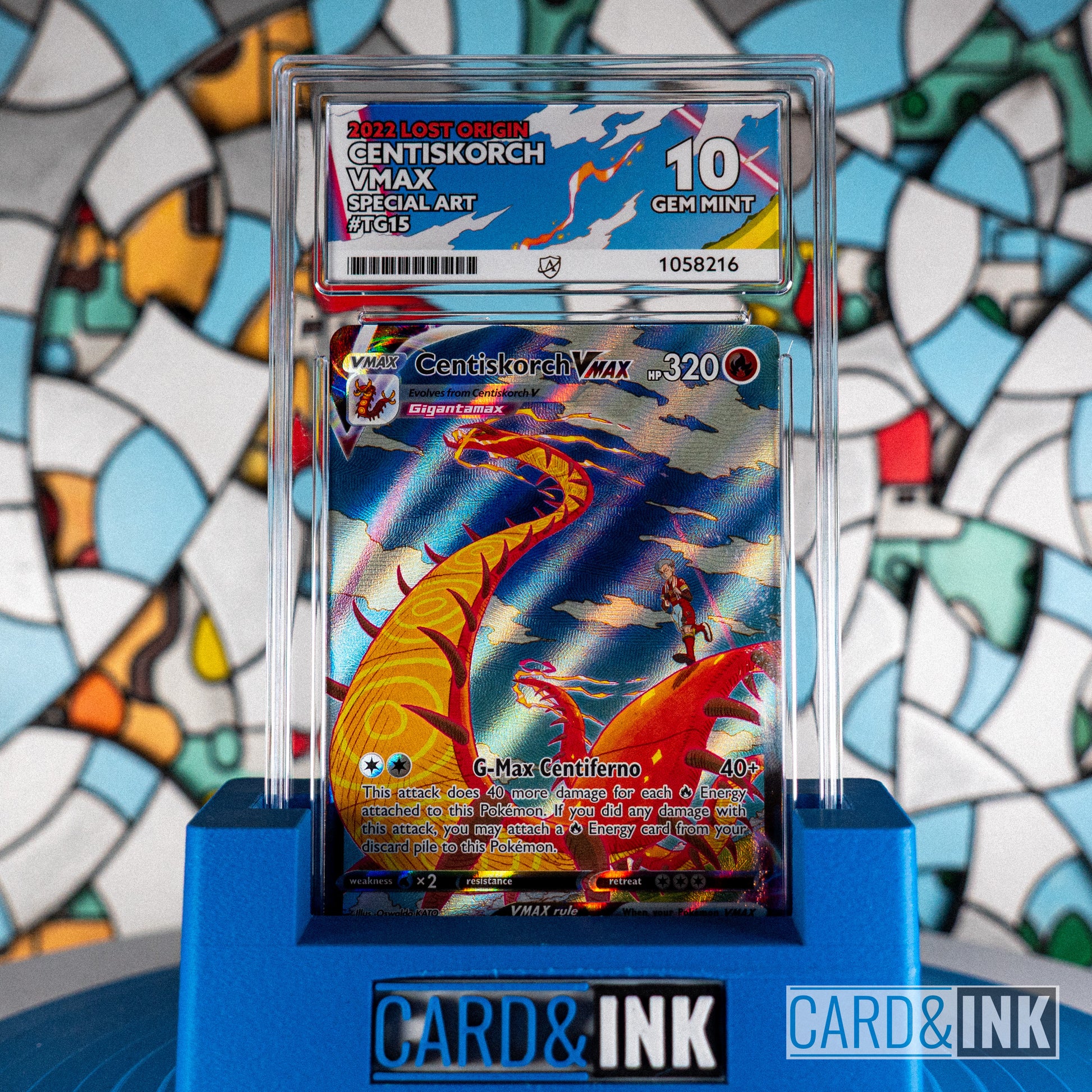 Centiskorch VMAX TG15 Lost Origin 2022 Pokemon ACE 10 - CIL-000499