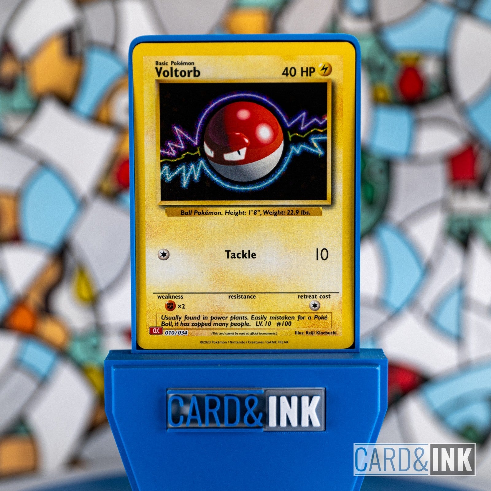 Voltorb Holo [010/034] (TCGC Charizard Deck) cardandink - CIL-000163