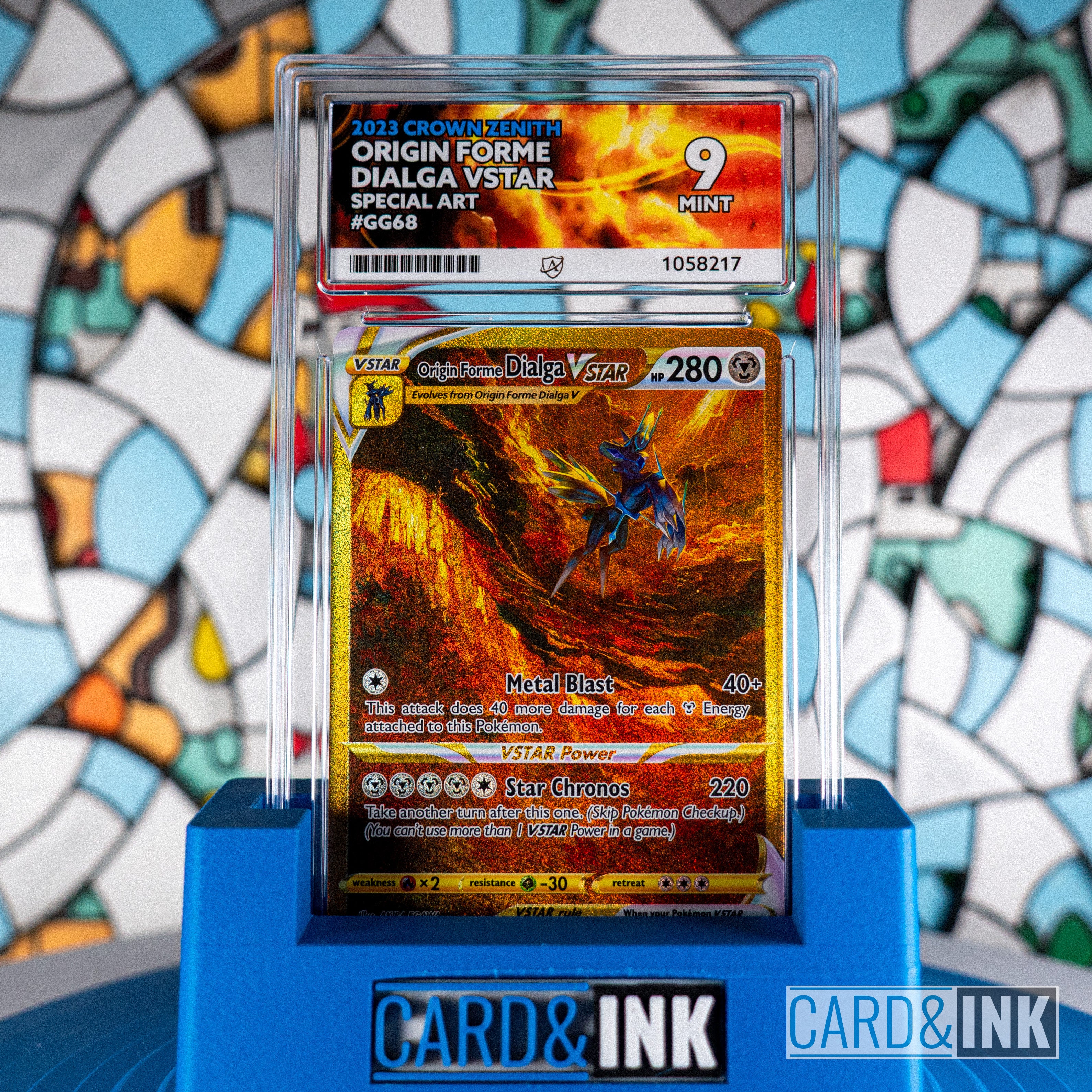Origin Forme Dialga VSTAR GG68 Crown Zenith 2023 Pokemon ACE 9 - CIL-000497