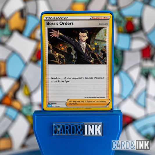 Boss's Orders Holo 019/034 TCGC Blastoise Deck Pokemon Card NM - CIL-000076