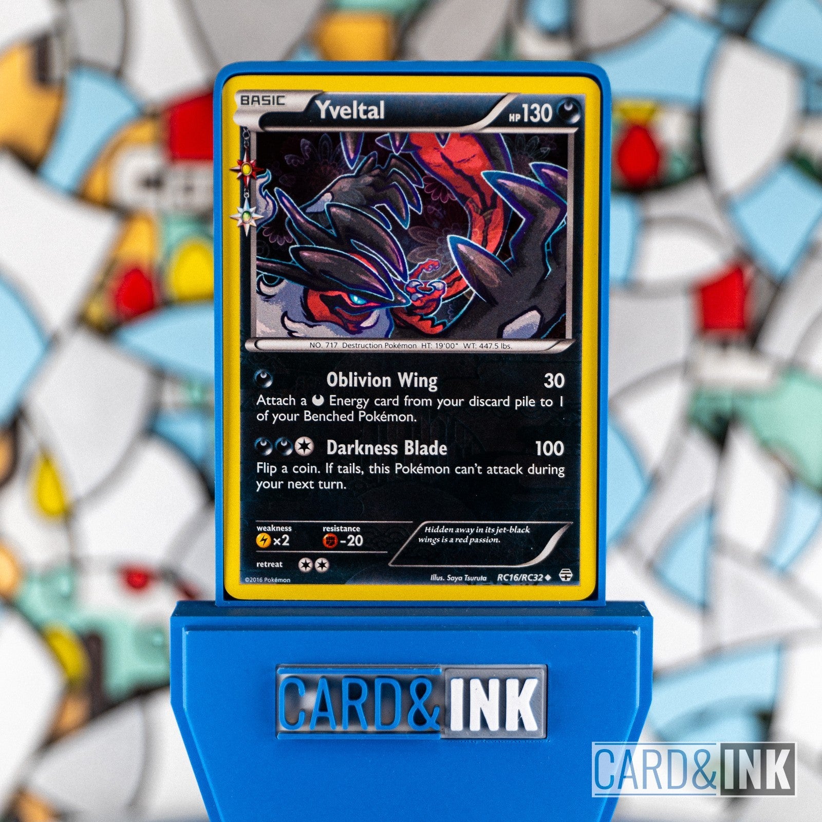 Yveltal Holo RC16 XY Generations Pokemon Card MP - CIL-000281