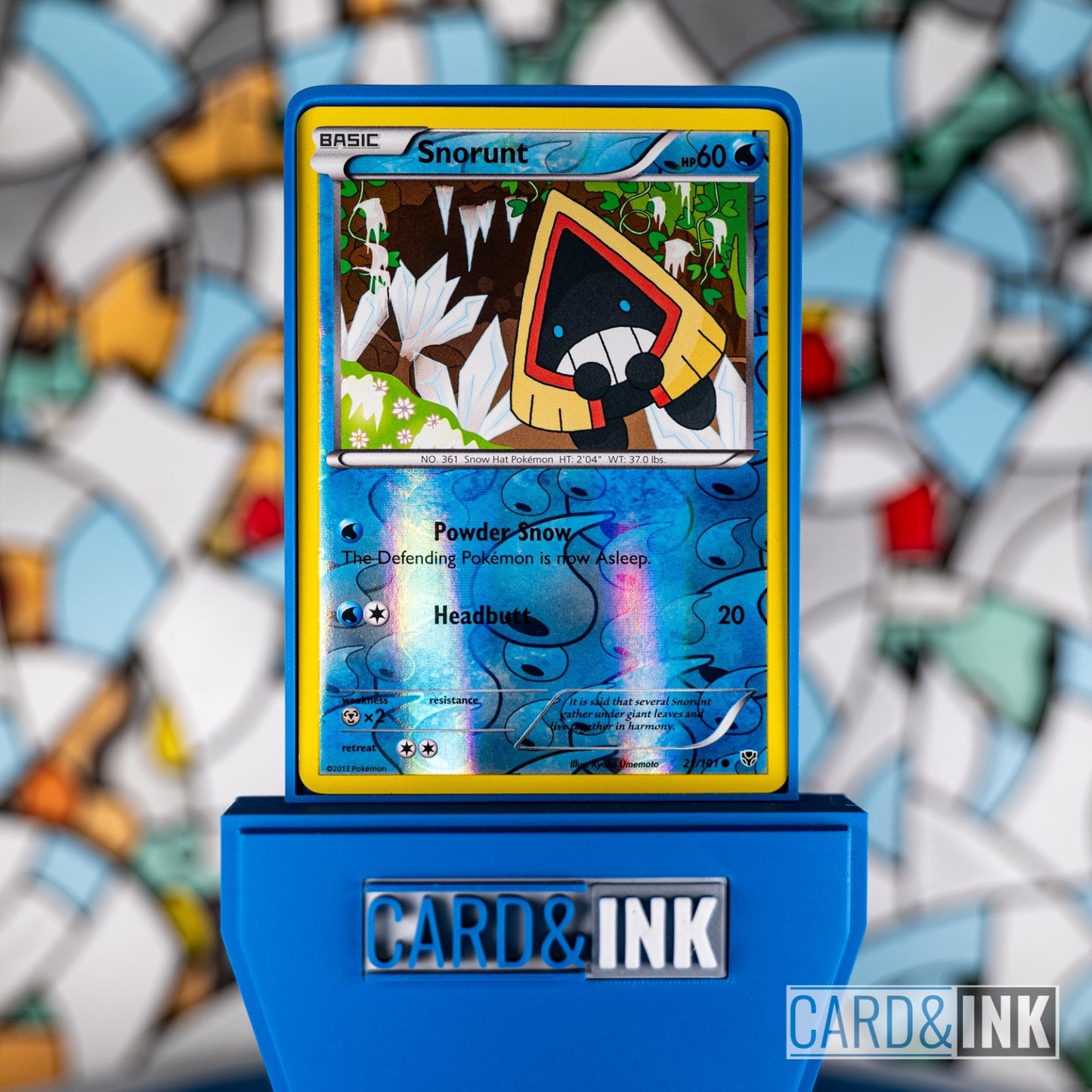 Snorunt Reverse Holo 21/101 Plasma Blast Pokemon Card LP - CIL-000123