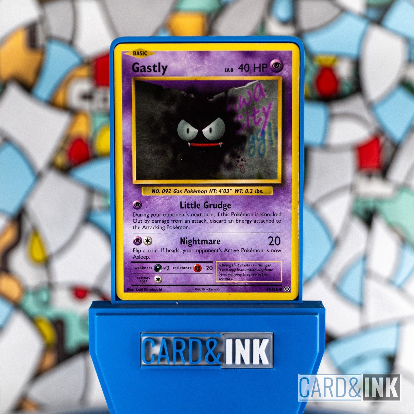 Gastly 47/108 XY Evolutions Pokemon Card MP - CIL-000127