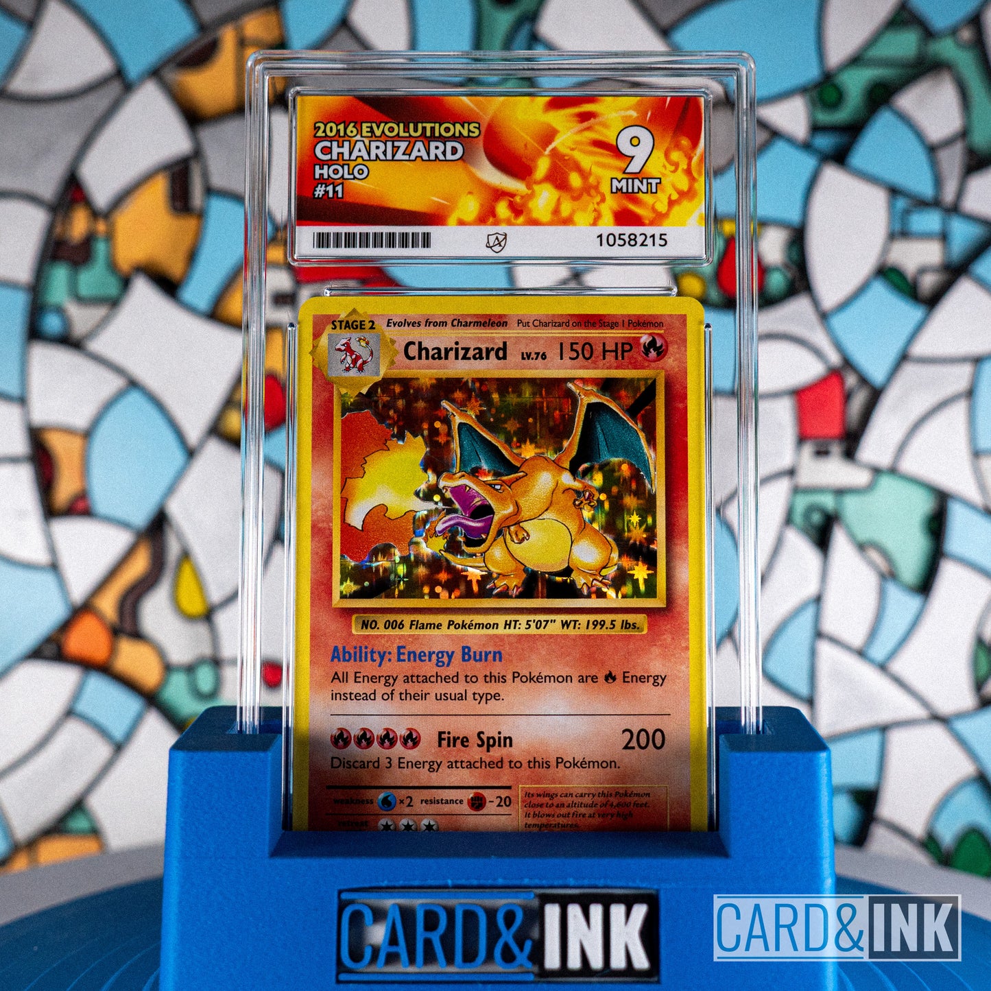 Charizard 11 XY Evolutions 2016 Pokemon Holo ACE 9 - CIL-000496